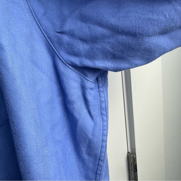 Daniel Cremieux Signature Collection Short Sleeve Button Up Men Size XL Blue - Picture 4 of 8